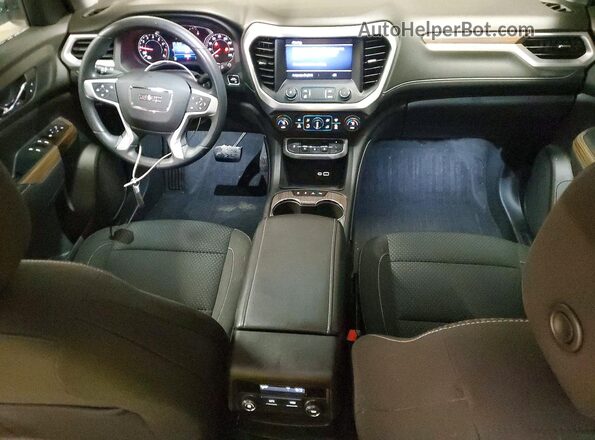 1GKKNKLS7MZ207803 2021 GMC ACADIA Белый Вид панели приборов