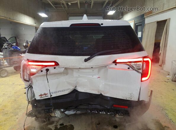 1GKKNKLS7MZ207803 2021 GMC ACADIA Белый Вид сзади