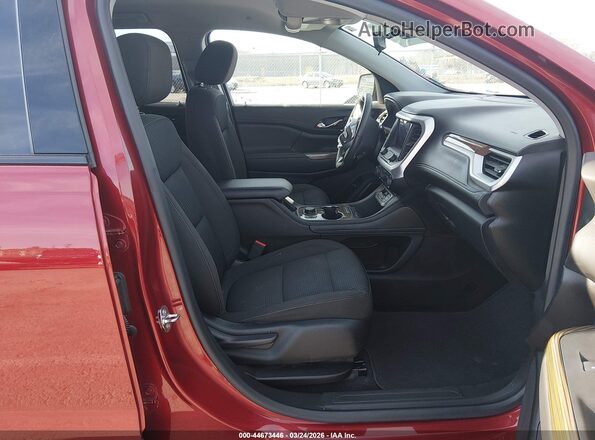 1GKKNKLSXMZ180760 2021 GMC ACADIA Red Սալոնի դիմացի տեսք
