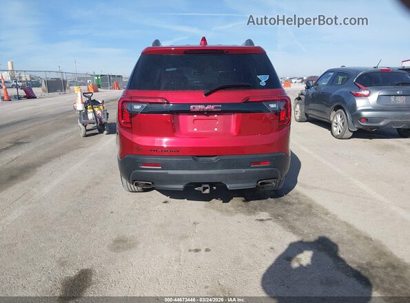 1GKKNKLSXMZ180760 2021 GMC ACADIA Red 