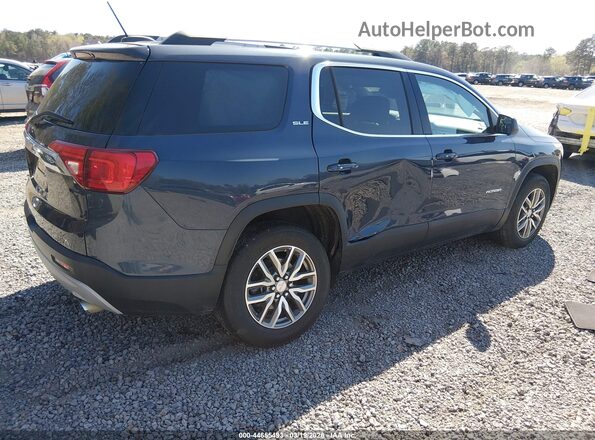 1GKKNLLS2KZ119129 2019 GMC ACADIA Blue უკანა მარჯვენა
