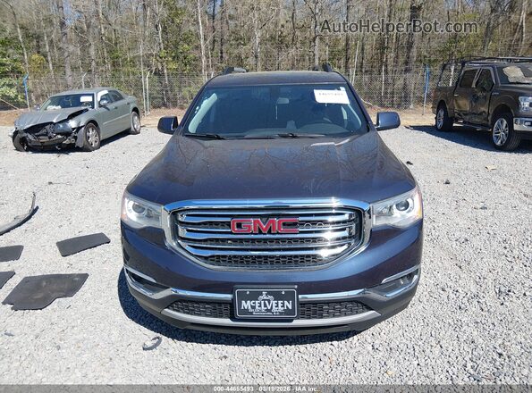 1GKKNLLS2KZ119129 2019 GMC ACADIA Blue ხელსაწყოთა პანელის ხედი