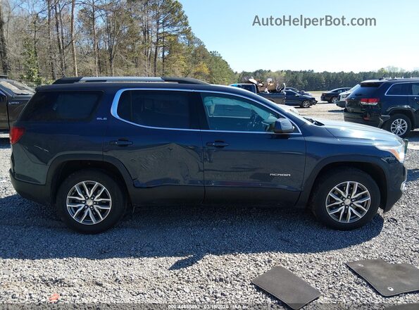 1GKKNLLS2KZ119129 2019 GMC ACADIA Blue უკანა სალონის ხედი