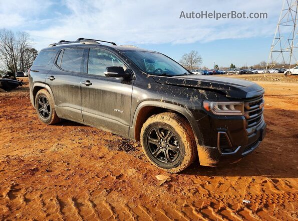 1GKKNLLS9MZ233504 2021 GMC ACADIA Black Передня права чверть