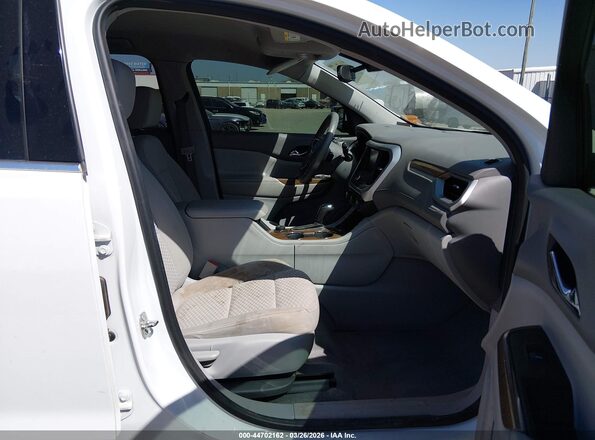 1GKKNLLSXHZ138892 2017 GMC ACADIA Белый Вид салона спереди