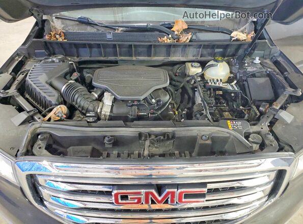 1GKKNMLS2JZ122018 2018 GMC ACADIA Charcoal ძრავის განყოფილების ხედი
