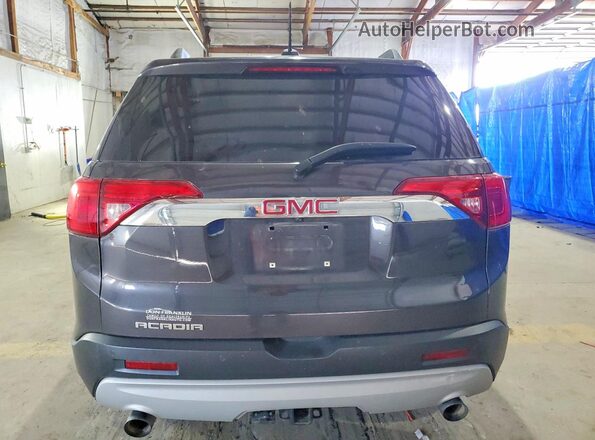 1GKKNMLS2JZ122018 2018 GMC ACADIA Charcoal უკანა ხედი