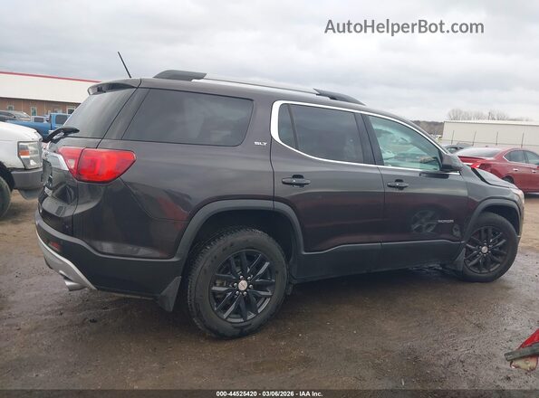 1GKKNMLS5JZ123258 2018 GMC ACADIA Black Widok wnętrza z tyłu