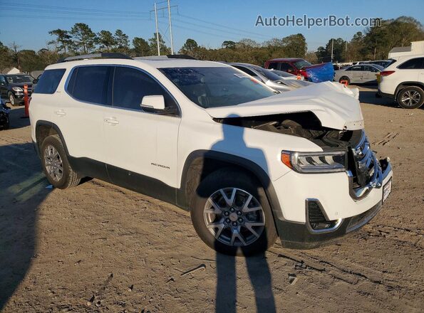 1GKKNMLSXMZ180916 2021 GMC ACADIA White Передня права чверть