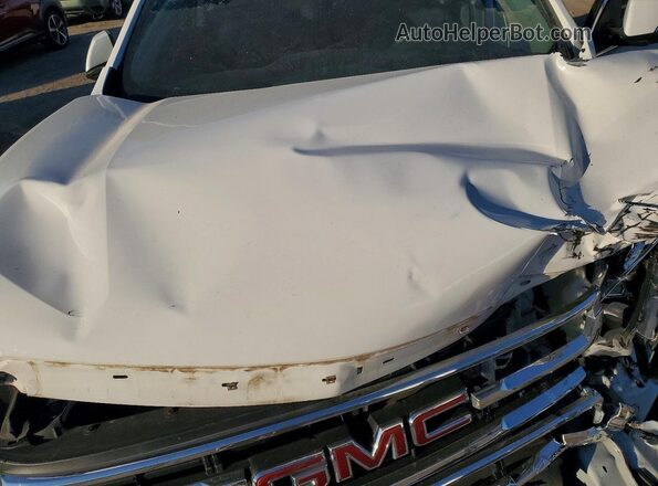 1GKKNMLSXMZ180916 2021 GMC ACADIA White Вид підкапотного простору