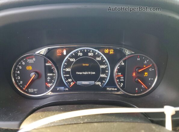 1GKKNPLS7MZ105771 2021 GMC ACADIA Black ხელსაწყოთა პანელის ხედი