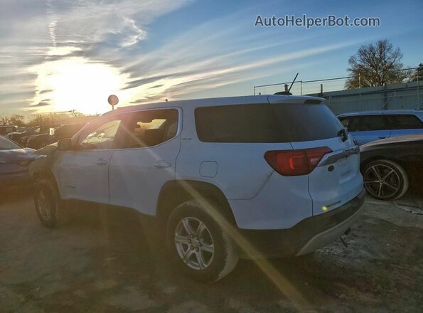 1GKKNRLAXJZ108372 2018 GMC ACADIA Белый Задняя левая четверть
