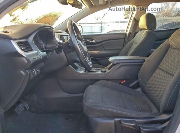 1GKKNRLAXJZ108372 2018 GMC ACADIA Белый Вид салона спереди