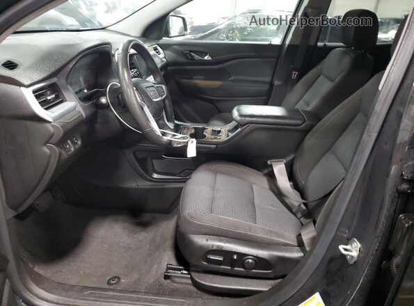 1GKKNRLS1MZ139751 2021 GMC ACADIA Black წინა სალონის ხედი