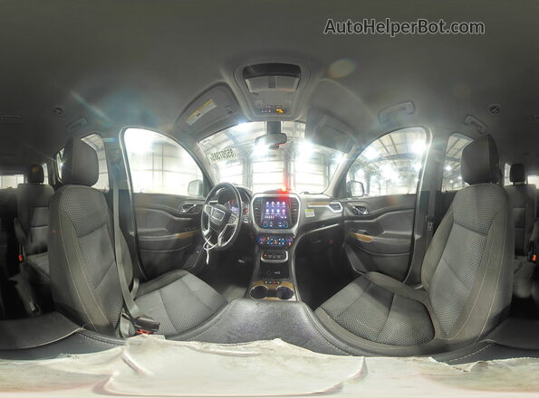1GKKNRLS1MZ139751 2021 GMC ACADIA Black VIN კოდის სტიკერის ხედი