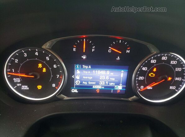 1GKKNRLS7MZ194804 2021 GMC ACADIA Black Vista del cuadro de instrumentos