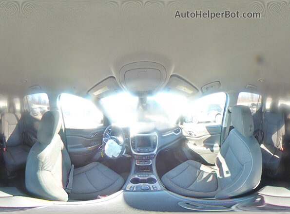 1GKKNRLS9MZ214809 2021 GMC ACADIA Black Панорамний вид салону 360°
