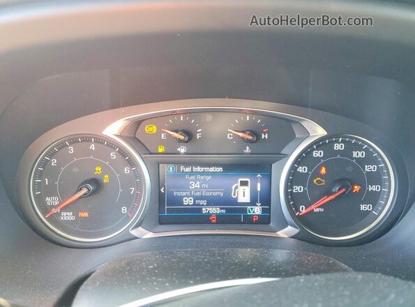 1GKKNRLS9MZ214809 2021 GMC ACADIA Black Вид щитка приладів