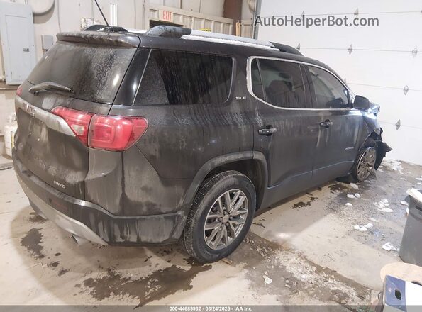 1GKKNSLS7JZ152068 2018 GMC ACADIA Black Задня права чверть