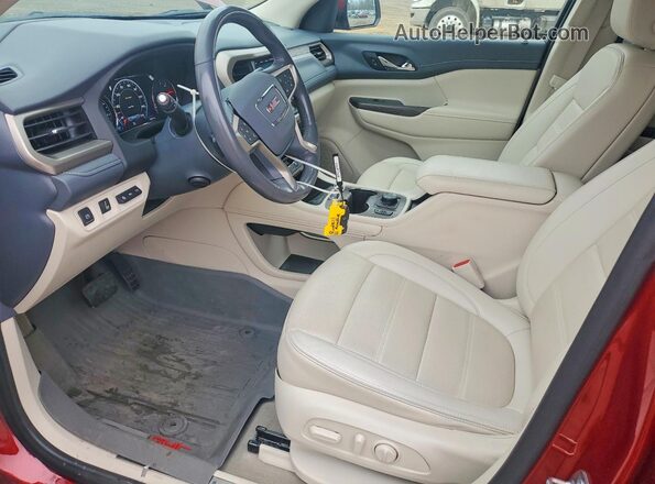 1GKKNXLS2MZ122767 2021 GMC ACADIA Red წინა სალონის ხედი