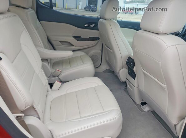 1GKKNXLS2MZ122767 2021 GMC ACADIA Red უკანა სალონის ხედი