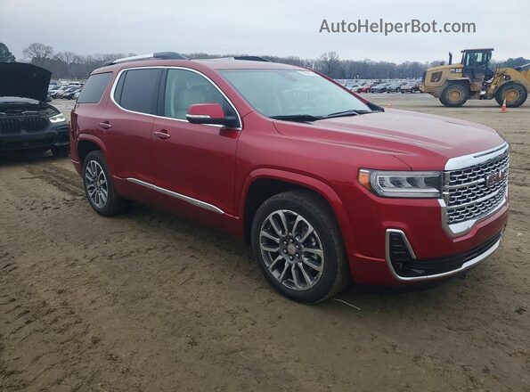 1GKKNXLS2MZ122767 2021 GMC ACADIA Red წინა მარჯვენა