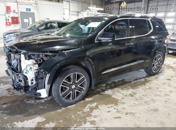 1GKKNXLS4KZ150809 2019 GMC ACADIA Black წინა მარცხენა ხედი სამი მეოთხედიდან