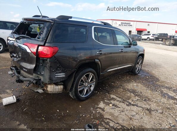 1GKKNXLS6HZ137018 2017 GMC ACADIA Черный Задняя правая четверть