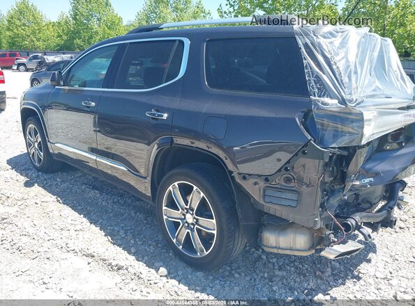 1GKKNXLS6HZ137018 2017 GMC ACADIA Черный Задняя левая четверть