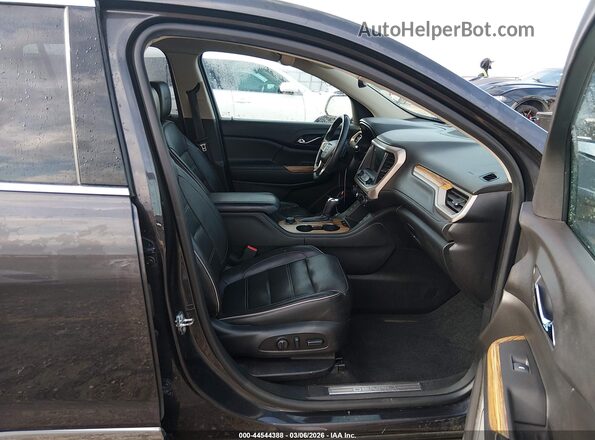 1GKKNXLS6HZ137018 2017 GMC ACADIA Черный Вид салона спереди