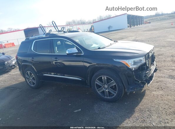 1GKKNXLS6HZ241606 2017 GMC ACADIA Черный Вид задней части салона