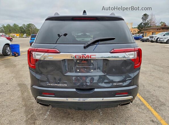 1GKKNXLS7NZ105237 2022 GMC ACADIA Charcoal Widok z tyłu