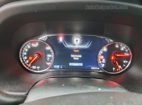 1GKKNXLS7NZ105237 2022 GMC ACADIA Charcoal Widok zestawu wskaźników
