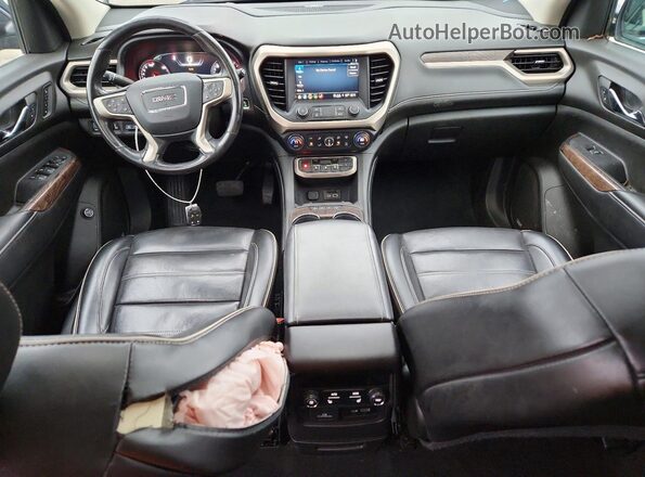 1GKKNXLS7NZ105237 2022 GMC ACADIA Charcoal Widok deski rozdzielczej