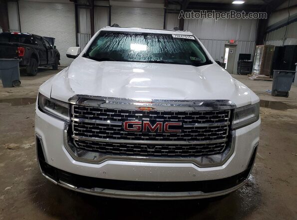1GKKNXLS9MZ112057 2021 GMC ACADIA White Вид спереду