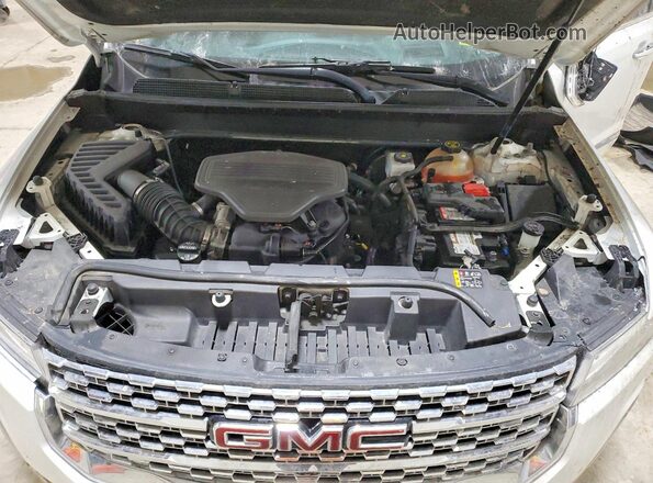 1GKKNXLS9MZ112057 2021 GMC ACADIA White Вид підкапотного простору