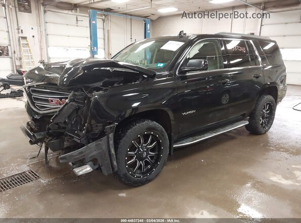 1GKS2BKC3JR215041 2018 GMC YUKON Black Передня ліва чверть