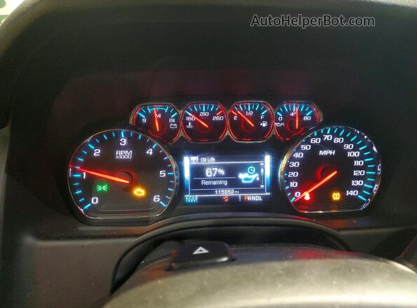 1GKS2BKC4LR149215 2020 GMC YUKON Серебряный Вид щитка приборов