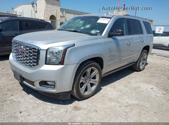 1GKS2CKJ2JR298417 2018 GMC YUKON Silver Front left