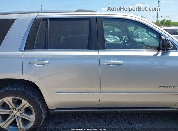 1GKS2CKJ2JR298417 2018 GMC YUKON Silver Rear interior view