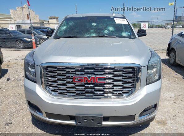 1GKS2CKJ2JR298417 2018 GMC YUKON Silver Instrument cluster view