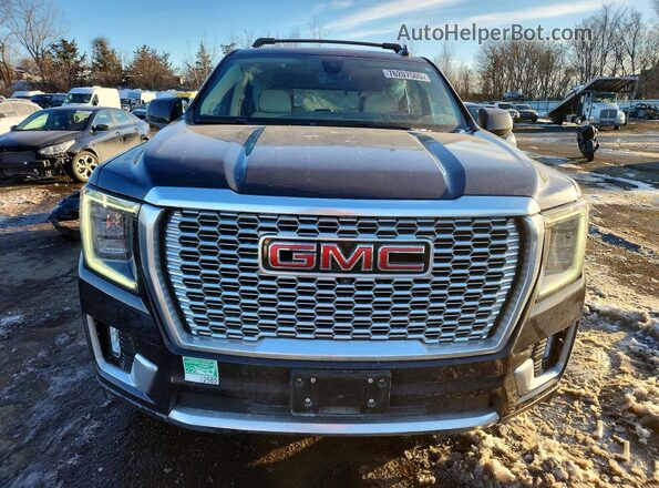 1GKS2DKL2MR201051 2021 GMC YUKON Синий Вид спереди