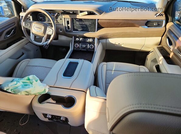 1GKS2DKL2MR201051 2021 GMC YUKON Синий Вид панели приборов