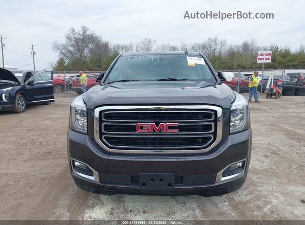 1GKS2FKC7HR356485 2017 GMC YUKON Black Вид щитка приладів