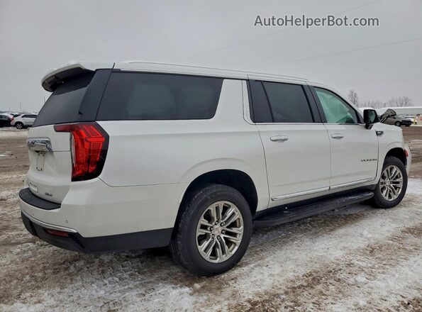 1GKS2GKD5MR327446 2021 GMC YUKON Белый Задняя правая четверть