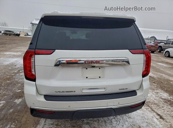 1GKS2GKD5MR327446 2021 GMC YUKON Белый Вид сзади