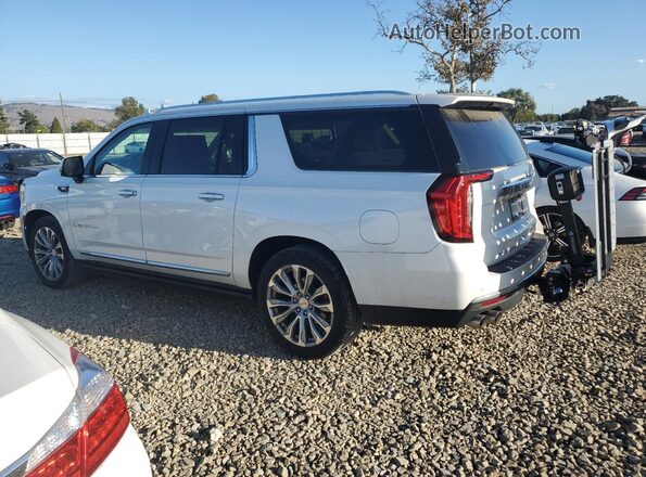 1GKS2JKL2MR349666 2021 GMC YUKON White Trasero izquierdo