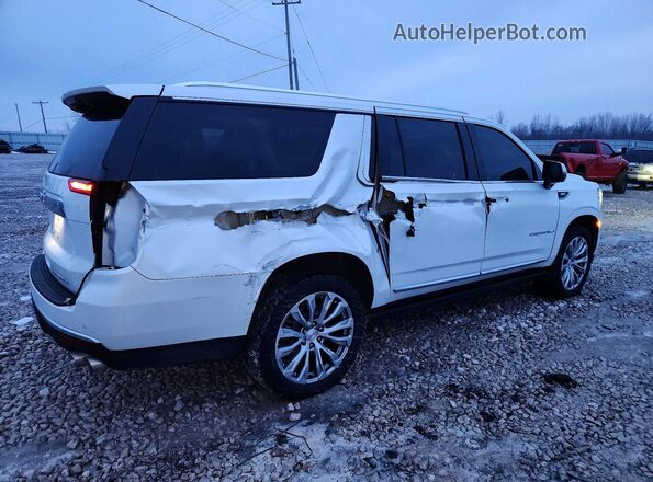 1GKS2JKL7MR263849 2021 GMC YUKON Белый Задняя правая четверть