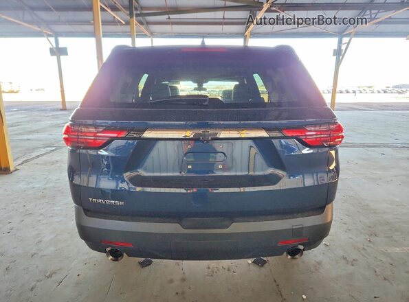 1GNERFKW1NJ170666 2022 CHEVROLET TRAVERSE Blue 