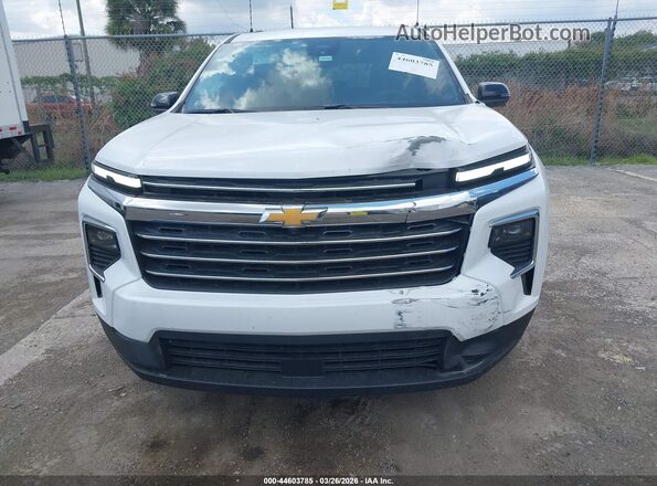 1GNERGKS4TJ205975 2026 CHEVROLET TRAVERSE White Vista frontal